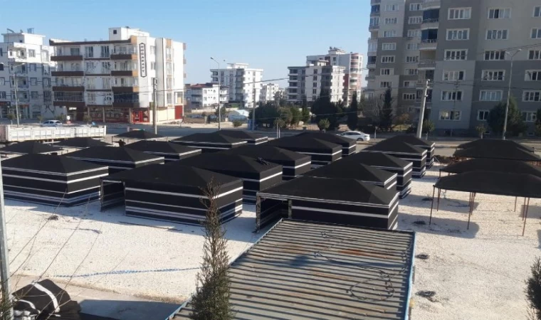 Adıyaman’da ’kıl çadırlar’ın kurulumu tamamlandı