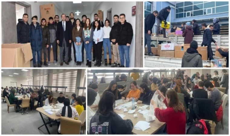 AFSÜ’den Depremzedelere Yardım Köprüsü