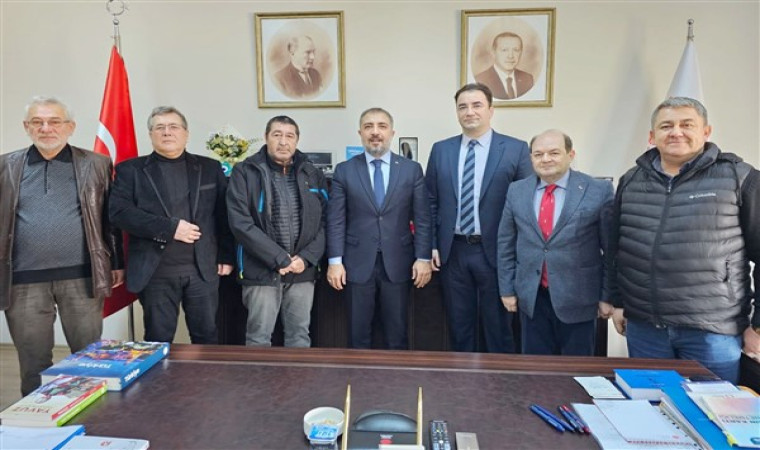 Afyonkarahisar Gazeteciler Cemiyeti’nden bölge müdürüne ziyaret