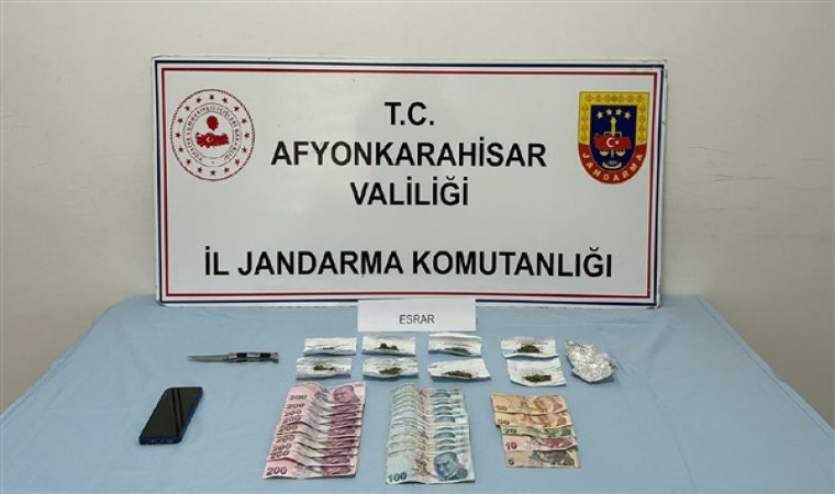 Afyonkarahisar’da uyuşturucu operasyonu