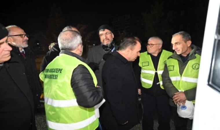AKÜ’nün Deprem Bölgelerine Desteği Devam Ediyor