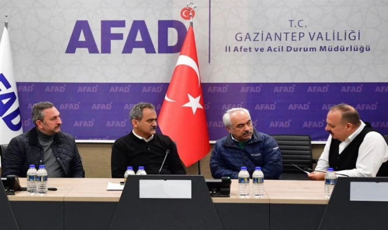 Bakan Özer’den Gaziantep’te koordinasyon ziyareti