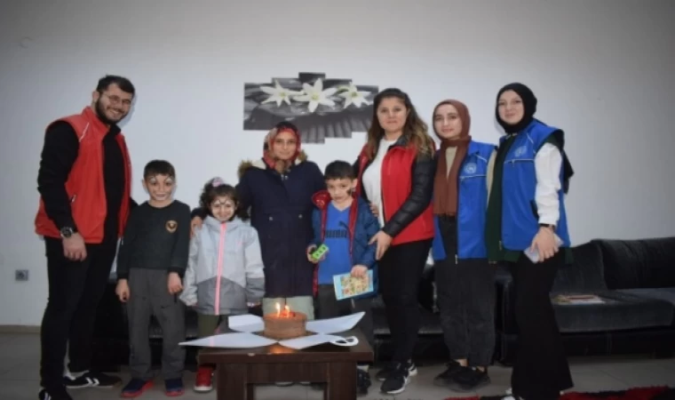 Çiğiltepe Yurdunda minik Hatice’nin doğum günü heyecanı