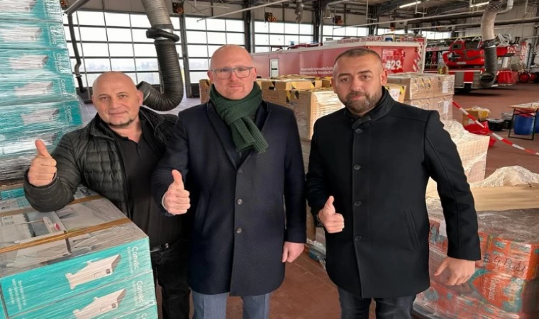 Gaziantep’in kardeş kentlerinden nakdi ve ayni destek