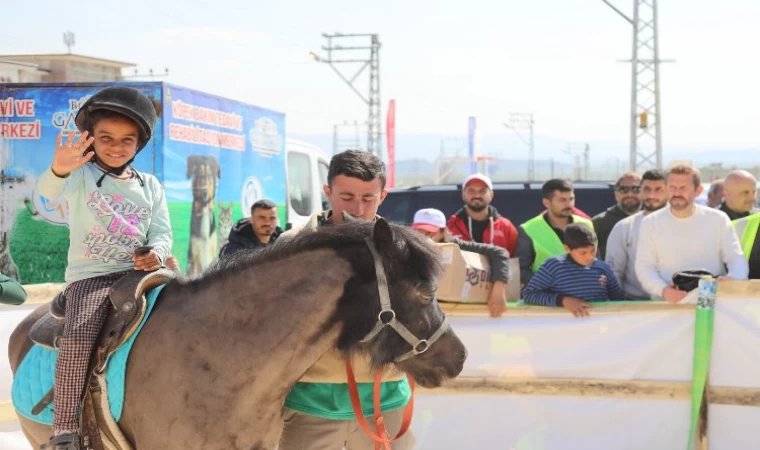 Gaziantep’te atla terapi