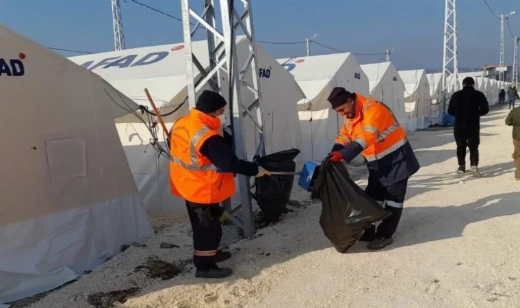 Gebze ekipleri Defne’de çalışmalarını sürdürüyor