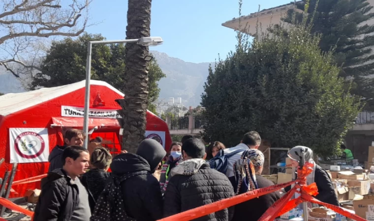 Hatay’da yardım faaliyetleri
