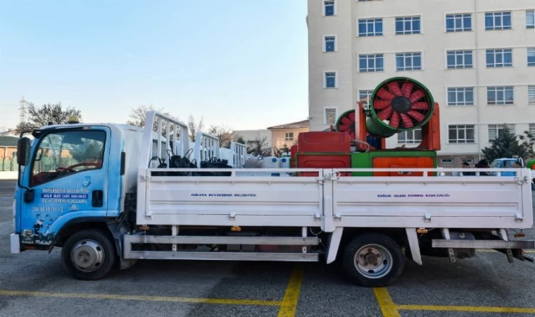 İlaçlama ekipmanları Kahramanmaraş’a gidiyor