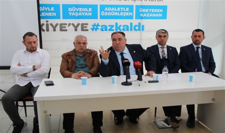 İYİ Partili Mısırlıoğlu: ”Araba devrilince yol gösteren çok olur”