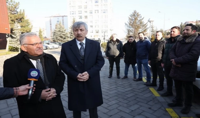 Kayseri Büyükşehir ’kahraman’ları uğurladı
