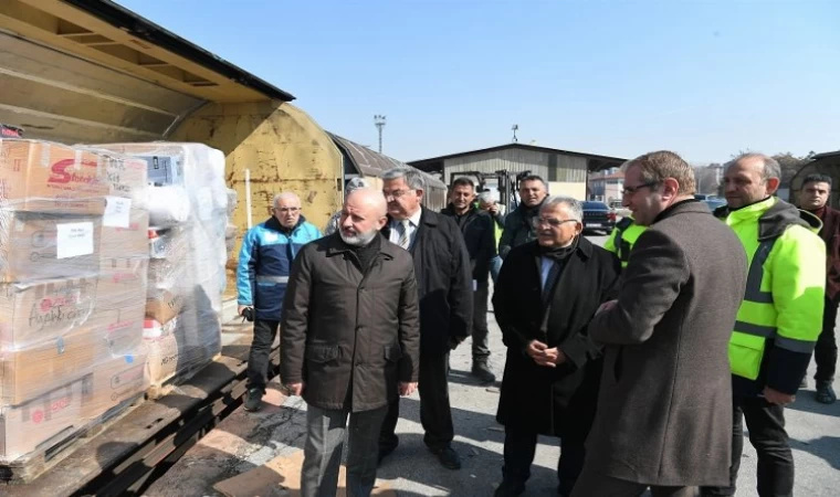 Kayseri yardım için tüm ’yol’ları deniyor