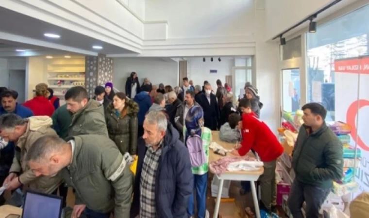 Kızılay'ın afetzedelere sağladığı destek rakamlarla açıklandı