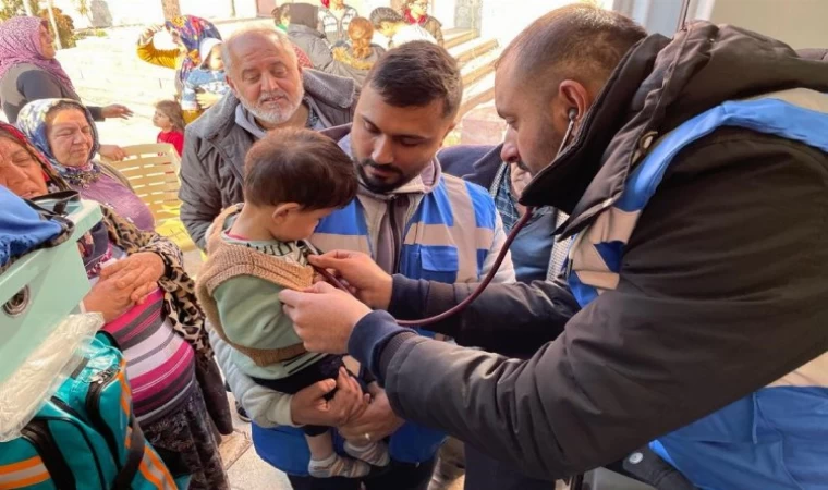 Kocaeli’den gönüllü doktorlarla Hatay’da sağlık hizmeti