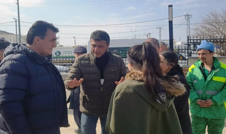 Osmangazi Belediye Başkanı Mustafa Dündar, deprem bölgesinde
