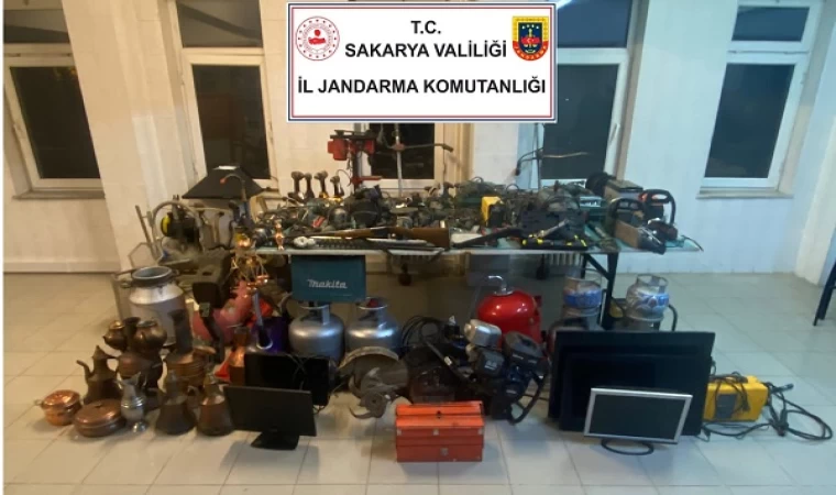 Sakarya’da organize hırsızlık suç şebekesi çökertildi