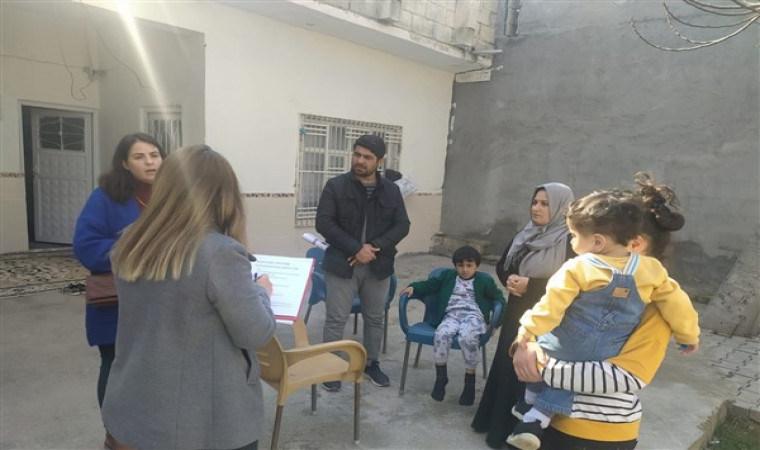 Şanlıurfa’da metabolik hasta çocuklar evinde ziyaret ediliyor