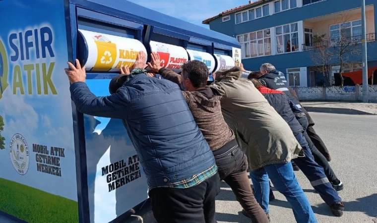 Saray’da ’Mobil Atık Merkezi’nin 2. Ayaspaşa’ya