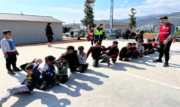 THF Gönüllü Timi, Gaziantep Nurdağı’nda çocuklarla buluştu