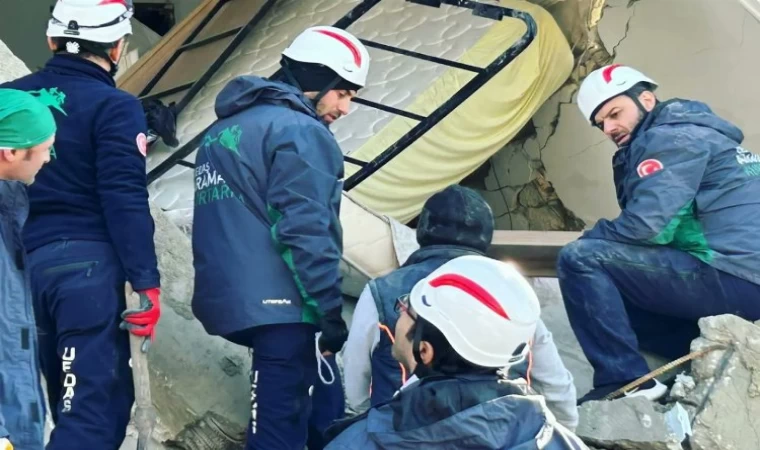 UEDAŞ Arama Kurtarma Timi yeniden Hatay’da