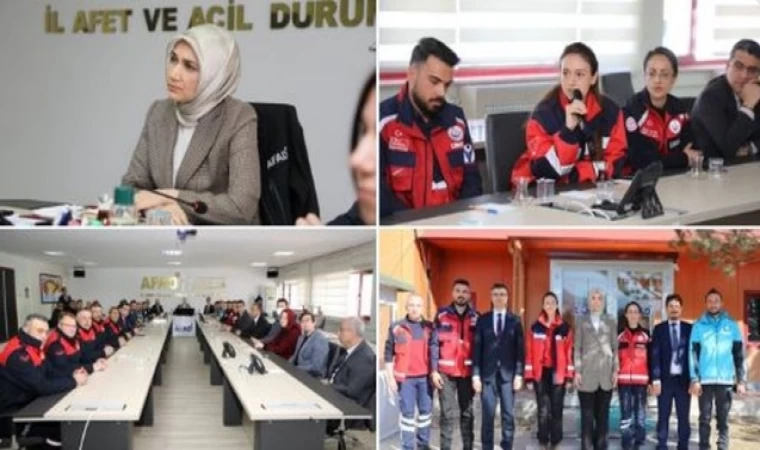 Vali Yiğitbaşı, deprem bölgesinden gelen yardım ekipleriyle görüşme yaptı