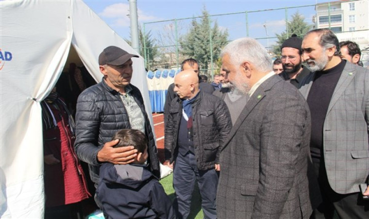 Yapıcıoğlu: ”Yardım çalışmalarında milletimiz çok iyi bir sınav verdi”