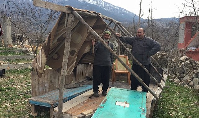 30 gündür çadır bekleyen köy!