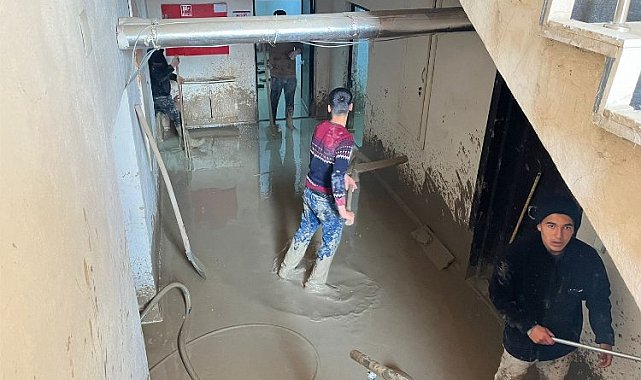 Adıyaman'daki polis lojmanları temizleniyor