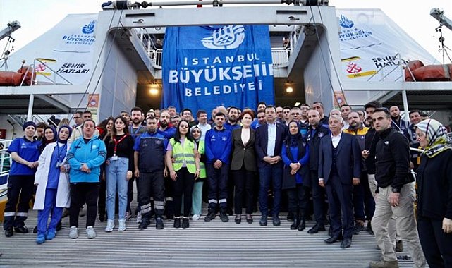 Akşener ve İmamoğlu, Hatay’da depremzedelerle bir araya geldi