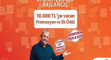 Albaraka Türk’ten emeklilere 10 bin TL’ye varan promosyon ve ek ödül fırsatı
