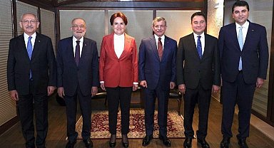 Altılı masa 'Millet İttifakı' protokolünü YSK'ya sunacak