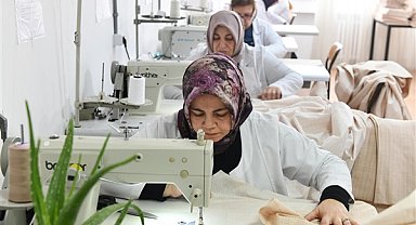 Ankara Büyükşehir’in BELMEK kurslarında depremzedeler için çalışma sürdürülüyor