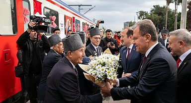 Atatürk'ün Mersin'e gelişinin 100. yıl dönümü törenle anıldı