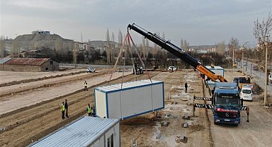 Bağcılar Belediyesi, Malatya'da konteyner kent kuruyor