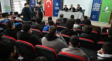 Başkan Aktaş üretici öğrencilerle tecrübe paylaştı