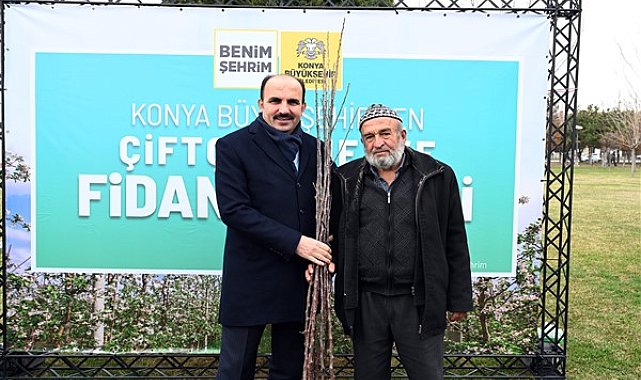 Başkan Altay: “Bu yıl 115 bin fidanı çiftçilerimizle buluşturacağız”