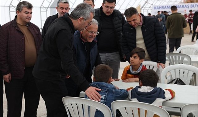 Başkan Büyükkılıç, Kahramanmaraş'ı ziyaret etti