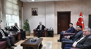 Başkan Dündar'dan Rektör Çağlar'a ziyaret