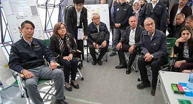 Başkan Şahin, Oğuzeli ilçesindeki sahra hastanesini ziyaret etti