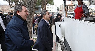 Bergama'da şehitler için lokma hayrı