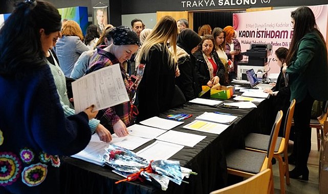 Beylikdüzü’nde kadınlara özel istihdam fuarı yapıldı