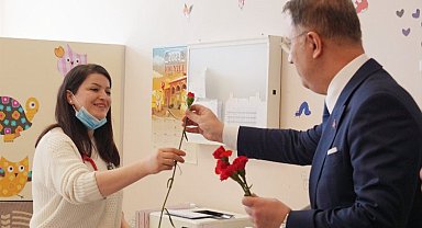 Beylikdüzü'nde Başkan Çalık'tan 14 Mart ziyaretleri