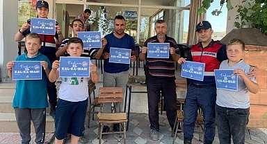 Bilecik jandarmasından kadına yönelik şiddet bilgilendirmesi