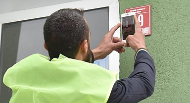 Bina numaralarına kare kod sistemi