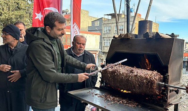 Bursa Gürsu'dan Adıyaman'a 'cag kebaplı' moral
