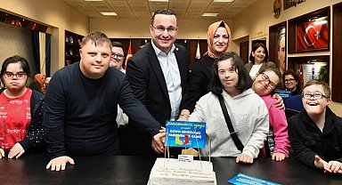 Bursa Mustafakemalpaşa'da özel çocuklardan özel ziyaret