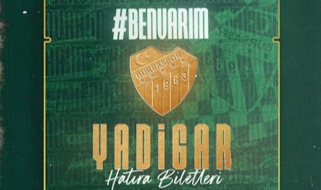 Bursaspor'un 'Yadigar' biletleri satışta!