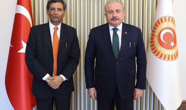 Büyükelçi Paul'dan TBMM Başkanı Şentop'a ziyaret