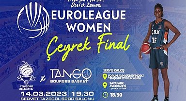 ÇBK Mersin Yenişehir Belediyesi Avrupa’da çeyrek final maçına çıkıyor