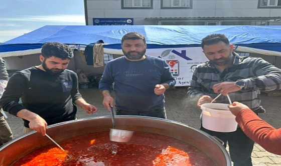 CEPDER Deprem Bölgesinde Ki Yardımlarını Sürdürüyor