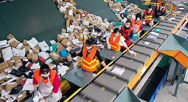 Çin’de alınan kargo sayısı 20 milyar adete ulaştı
